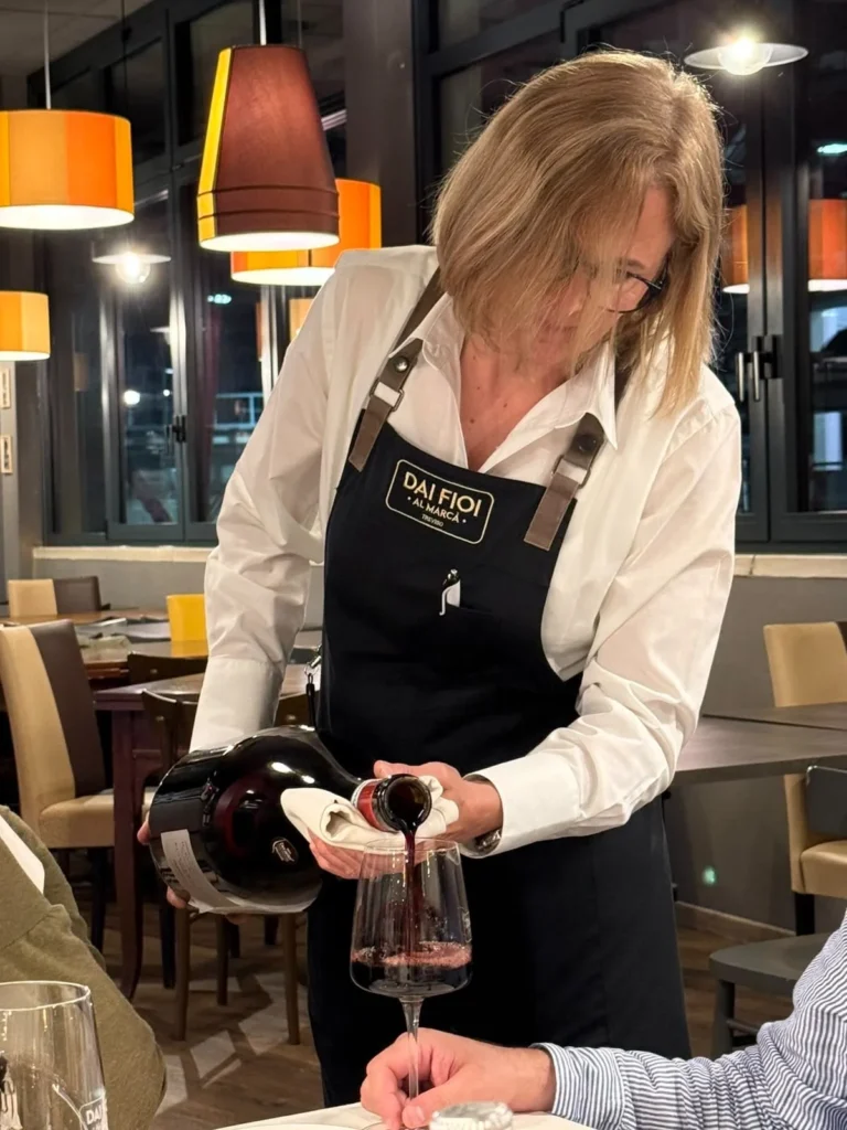 Servizio vino cena elegante treviso dai fioi al marca